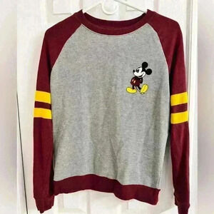 Mickey Mouse Varsity Crewneck Sweatshirt - Disney Brand